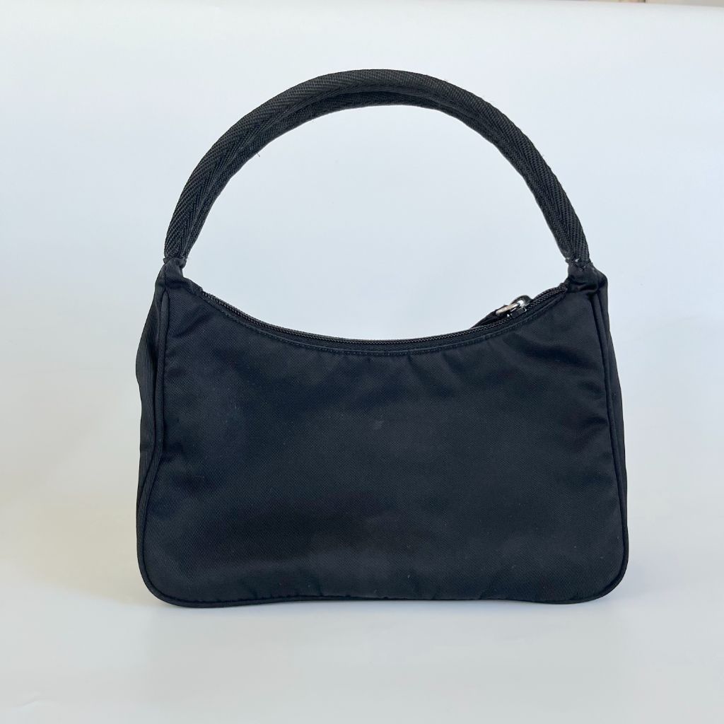 Prada Black Nylon Prada Tessuto Bag