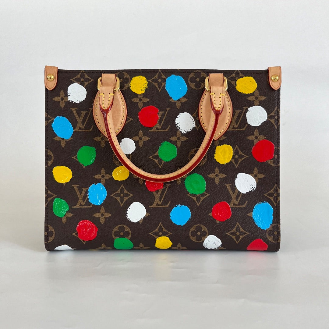 LOUIS VUITTON X YAYOI KUSAMA  OnTheGo PM Bag