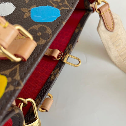 LOUIS VUITTON X YAYOI KUSAMA  OnTheGo PM Bag