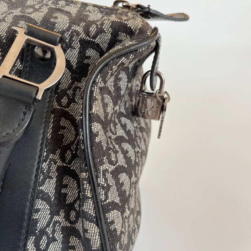 Christian Dior Vintage Boston Trotter 25cm Bag