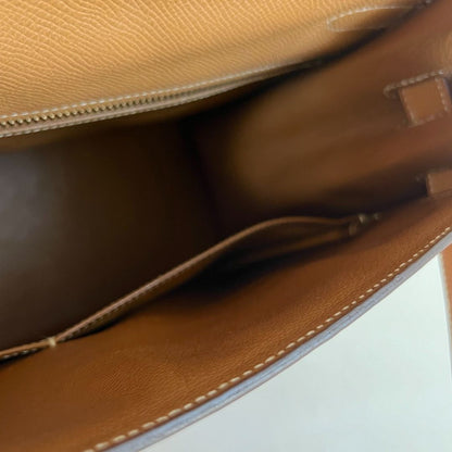 Hermès  Sellier Kelly 35 Gold Bag