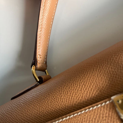 Hermès  Sellier Kelly 35 Gold Bag