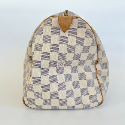 Louis Vuitton Azur Damier 30 Speedy Vintage Bag