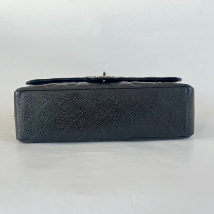 Chanel Black Maxi Classic Caviar Double Flap