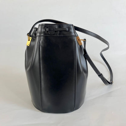 Saint Laurent Talitha Medium Leather Bucket Bag