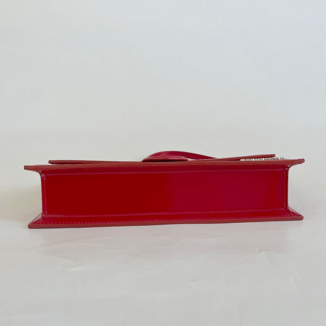 Jacquemus Le Bambino Red long shoulder bag