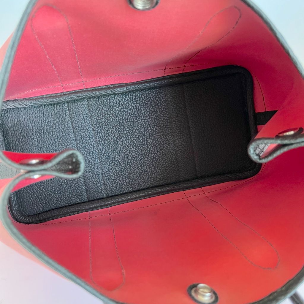 Hermes Canvas and Negonda Leather Garden Party TPM Bag