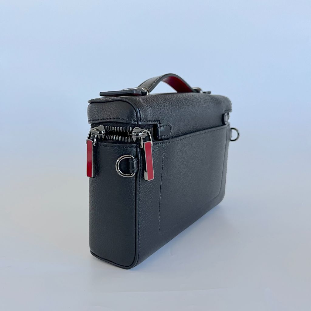 Christian Louboutin Kypipouch logo-plaque leather bag