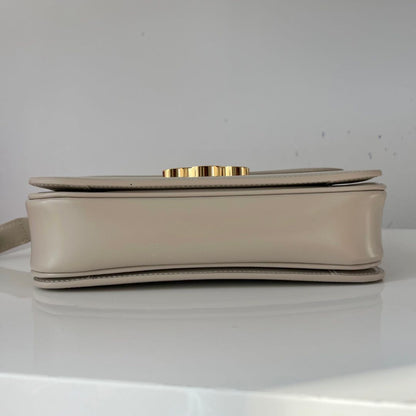 Celine Triomphe Classic Pale beige Flap Bag