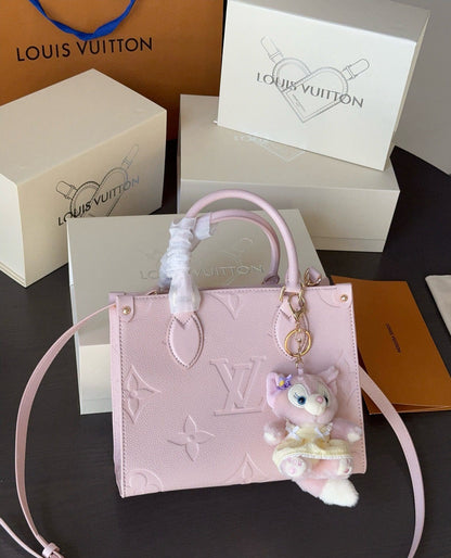 Louis Vuitton Monogram Casual Style Street Style 2WAY Leather Party Style