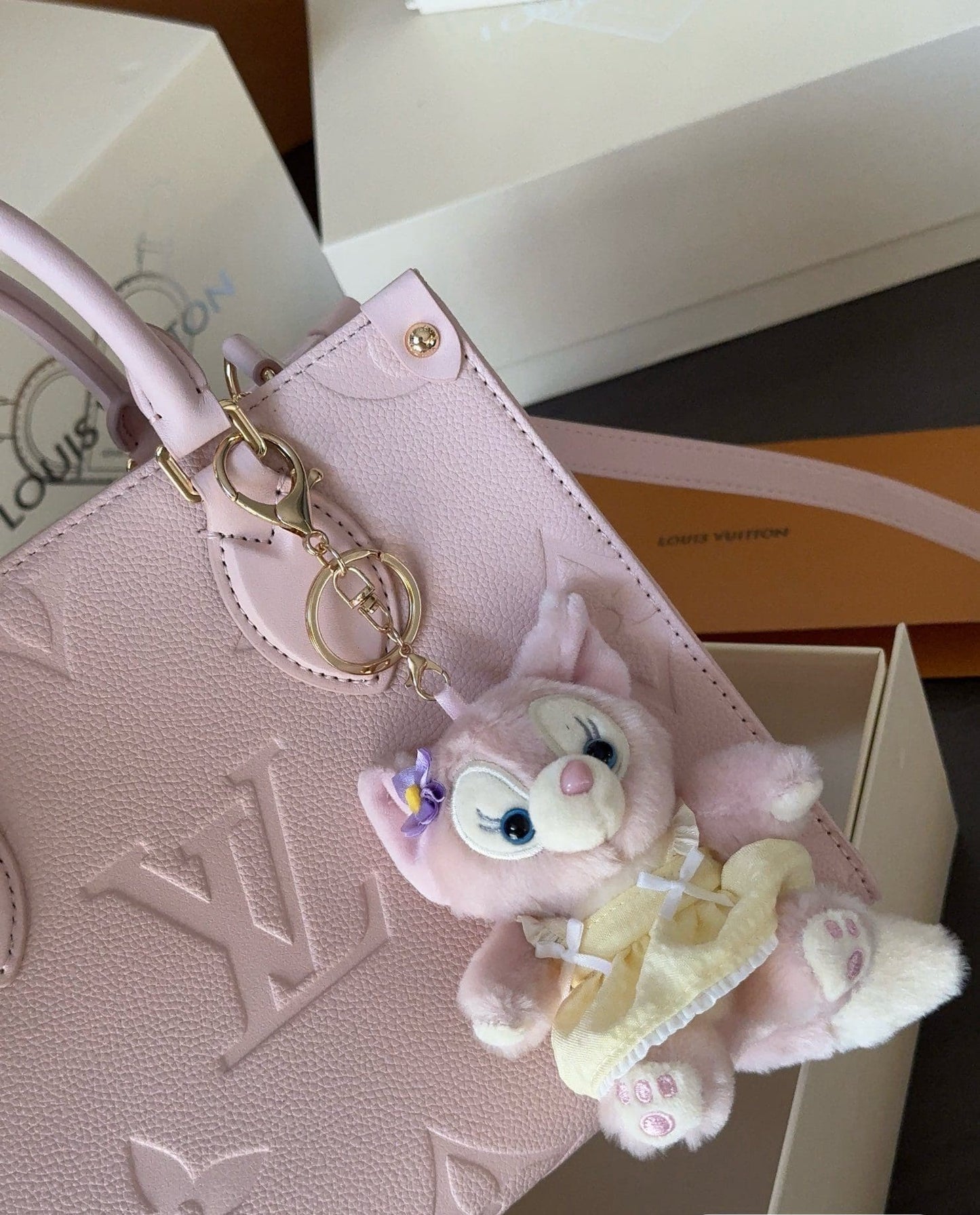 Louis Vuitton Monogram Casual Style Street Style 2WAY Leather Party Style