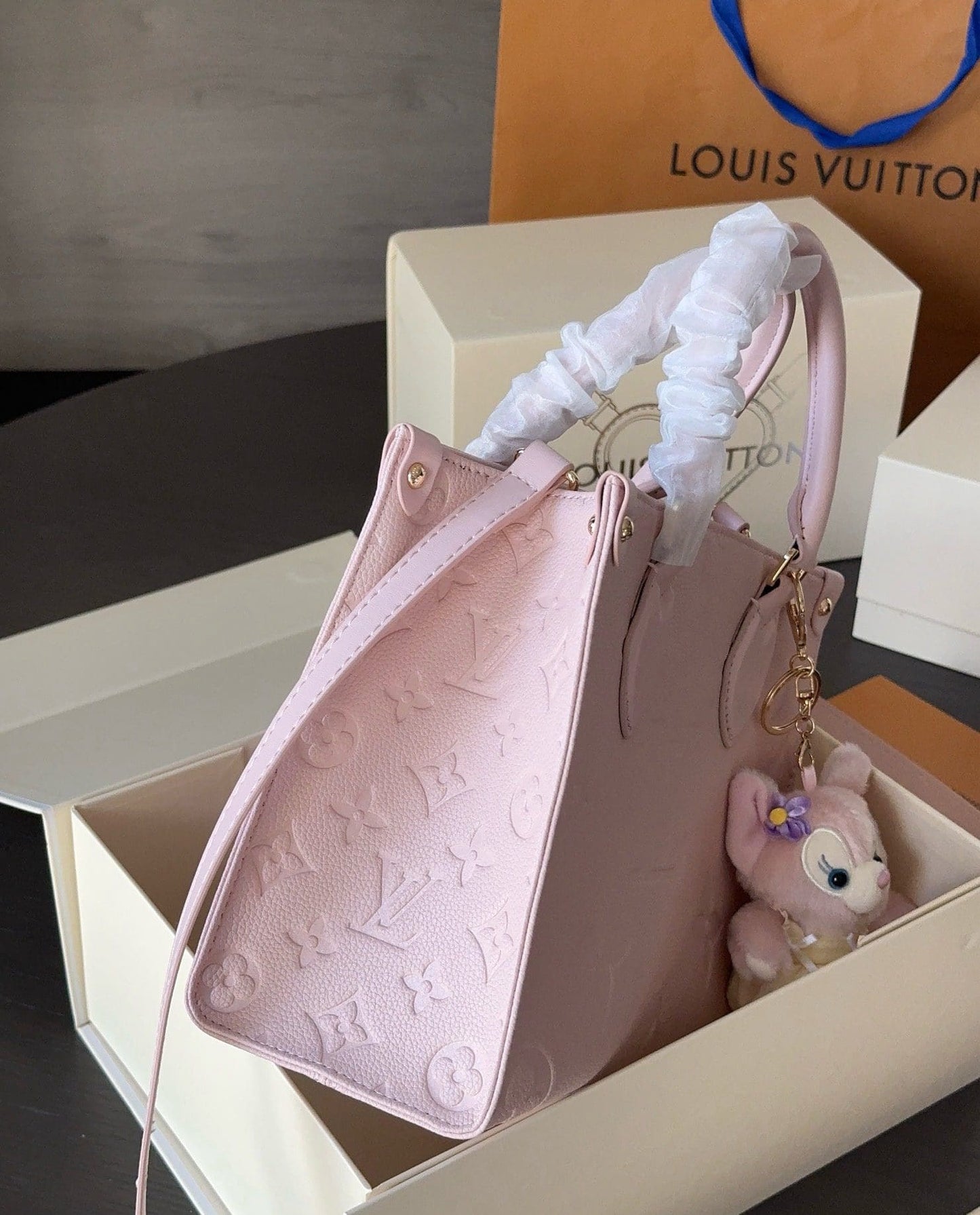 Louis Vuitton Monogram Casual Style Street Style 2WAY Leather Party Style