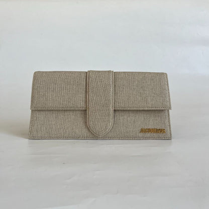 Jacquemus Le Grand Bambino woven-blend top-handle bag