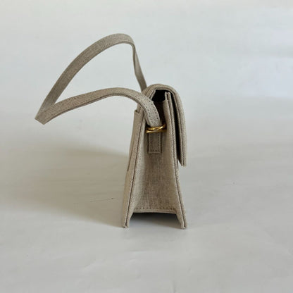 Jacquemus Le Grand Bambino woven-blend top-handle bag