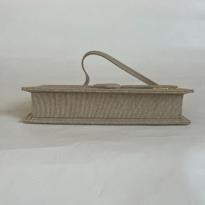 Jacquemus Le Grand Bambino woven-blend top-handle bag