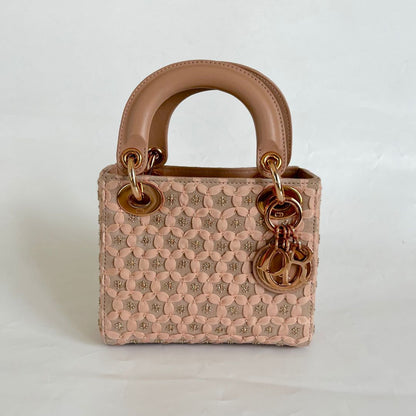 Lady Dior Mini Floral Print Bag