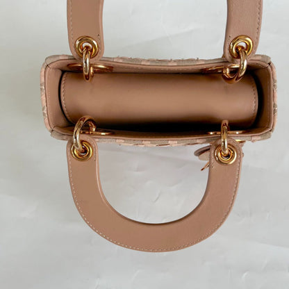 Lady Dior Mini Floral Print Bag