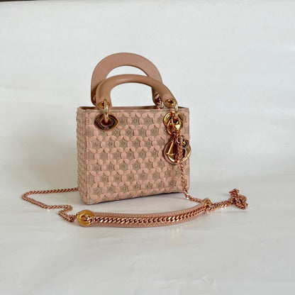 Lady Dior Mini Floral Print Bag