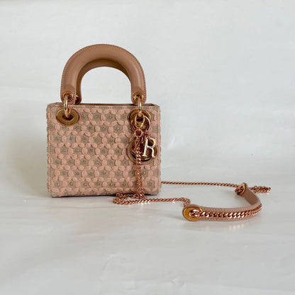 Lady Dior Mini Floral Print Bag