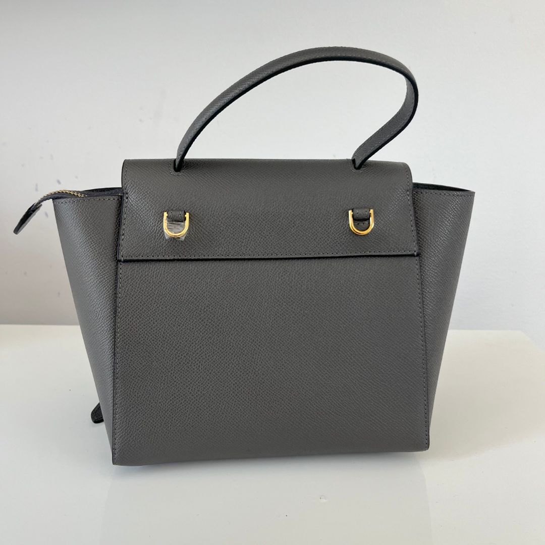 Celine Nano Dark Grey Belt Bag