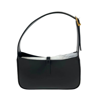 Saint Laurent Le 5 À 7 hobo black leather bag