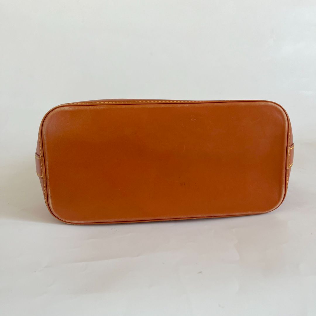 Louis Vuitton Caramel Nomade Leather Vertical Lockit Bag