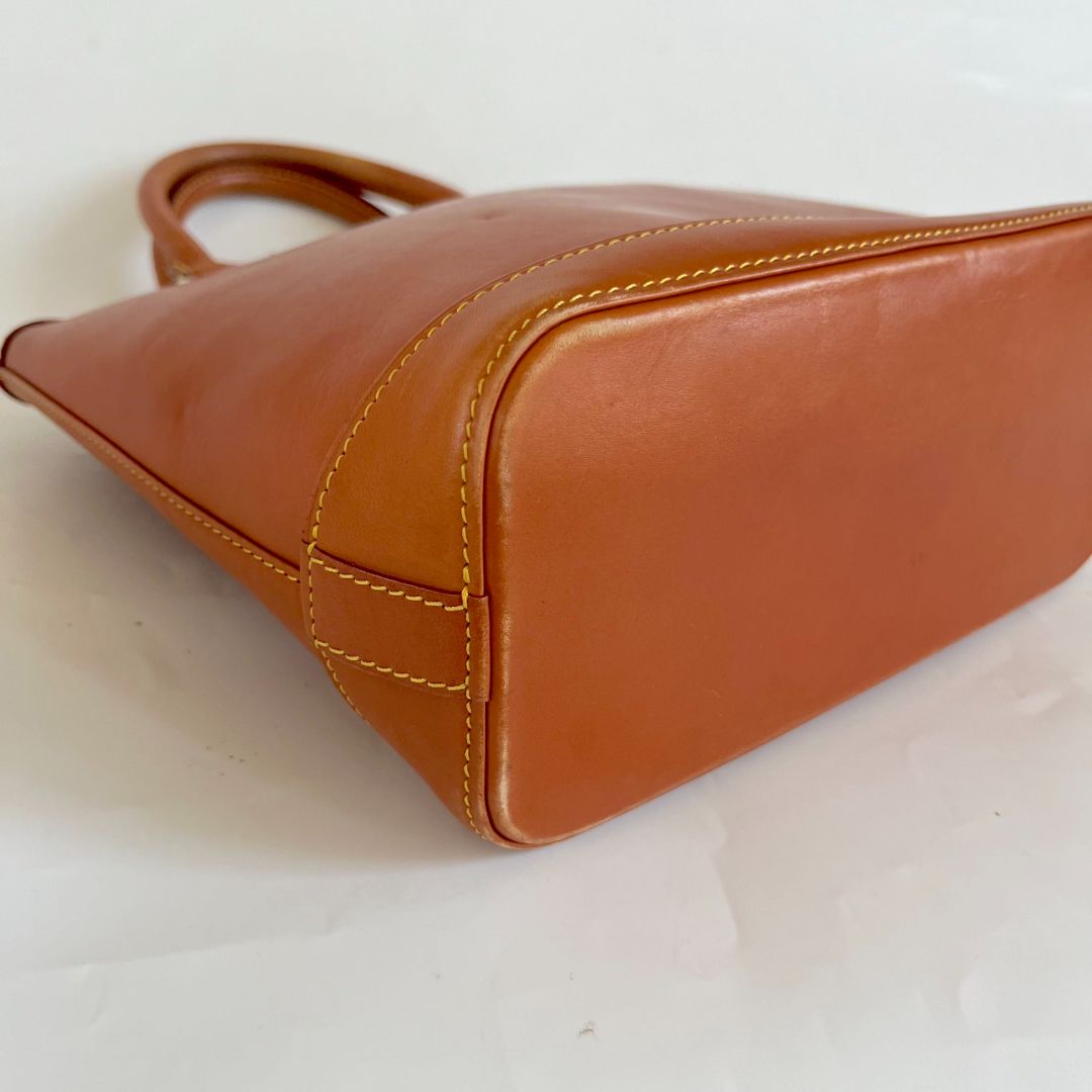 Louis Vuitton Caramel Nomade Leather Vertical Lockit Bag