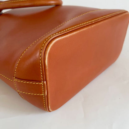 Louis Vuitton Caramel Nomade Leather Vertical Lockit Bag