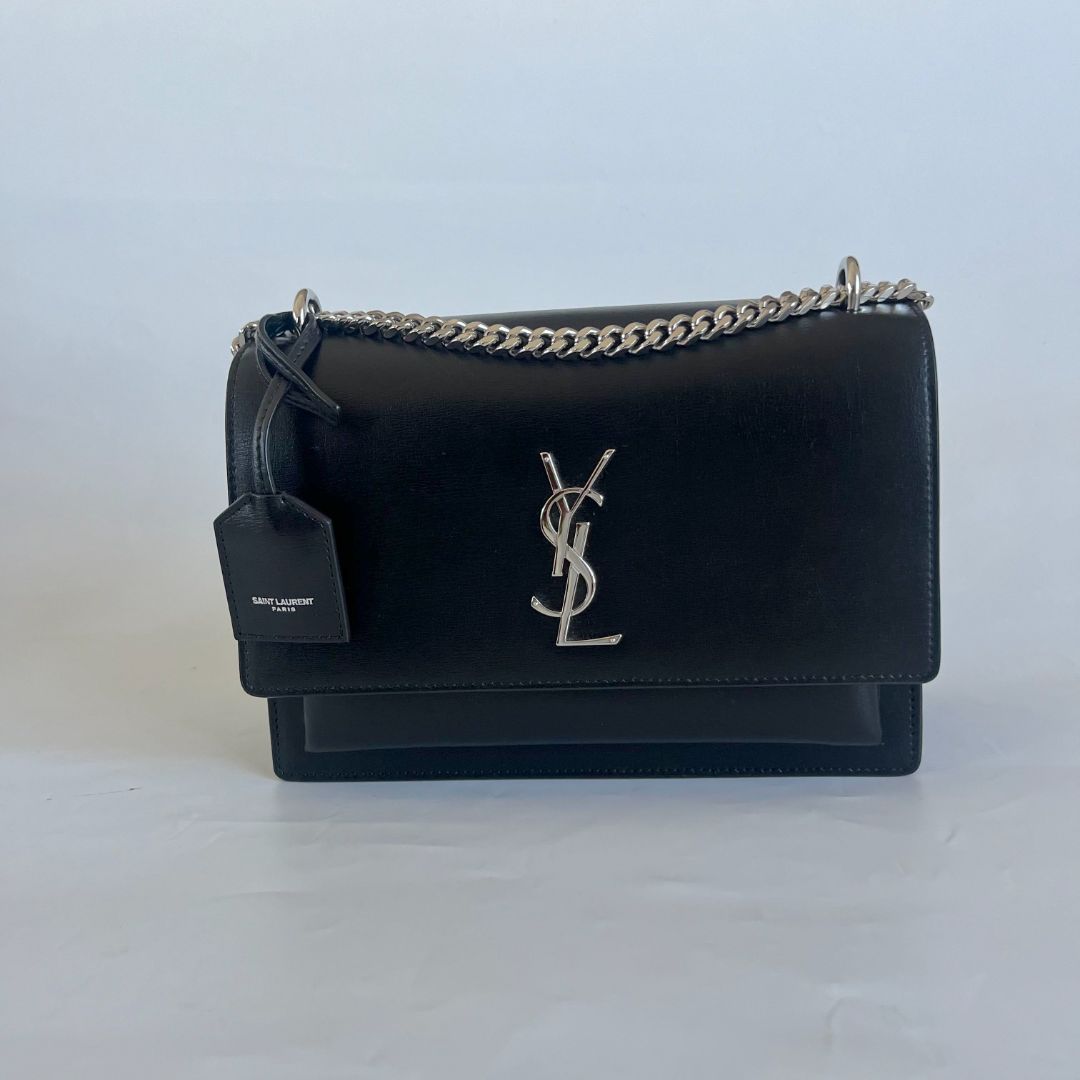 Saint Laurent Sunset Crossbody Leather bag