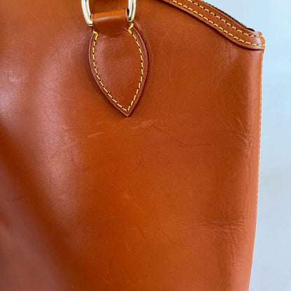 Louis Vuitton Caramel Nomade Leather Vertical Lockit Bag