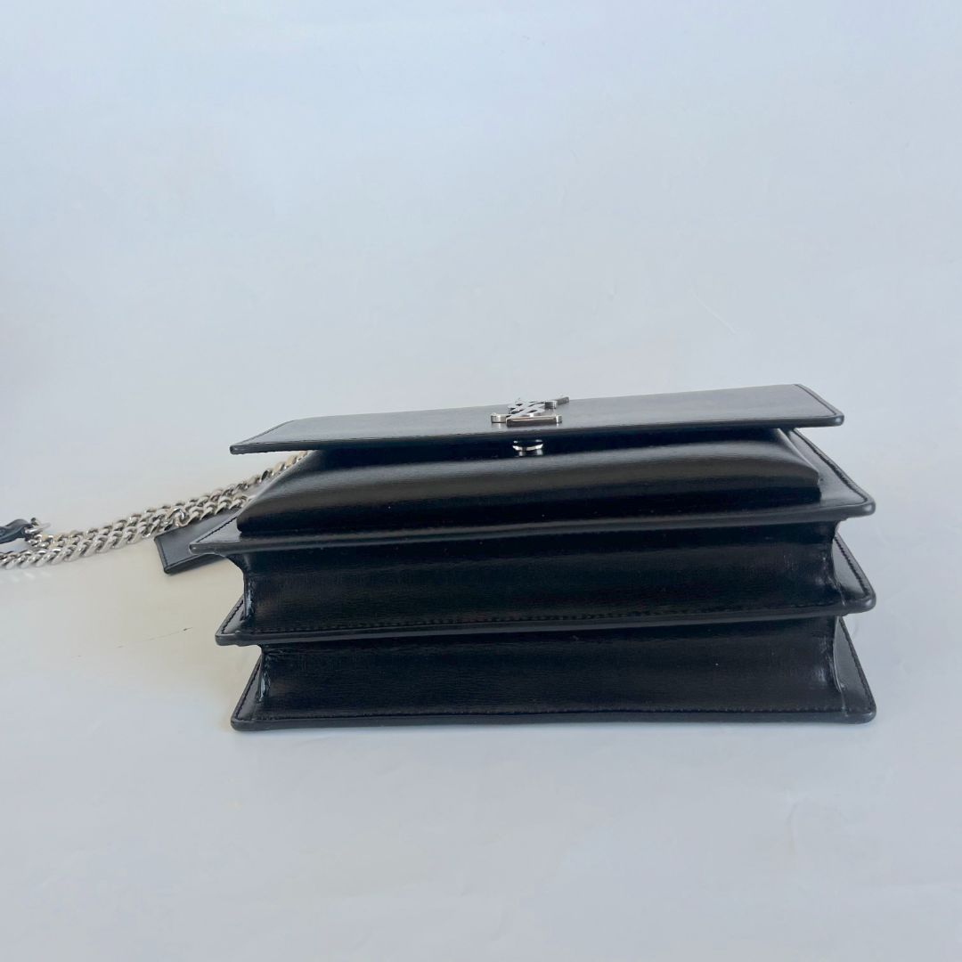 Saint Laurent Sunset Crossbody Leather bag