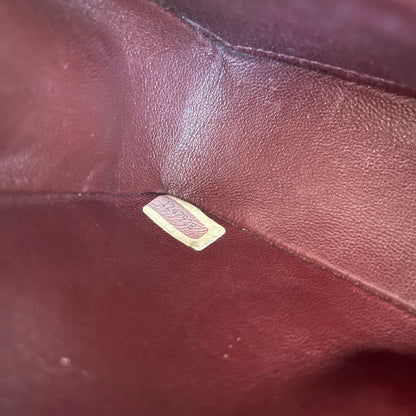 Chanel Mademoiselle black leather quilted shoulder bag