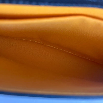 Goyard Black Goyardine Coated Canvas and Leather Monte Carlo Bois Small Clutch