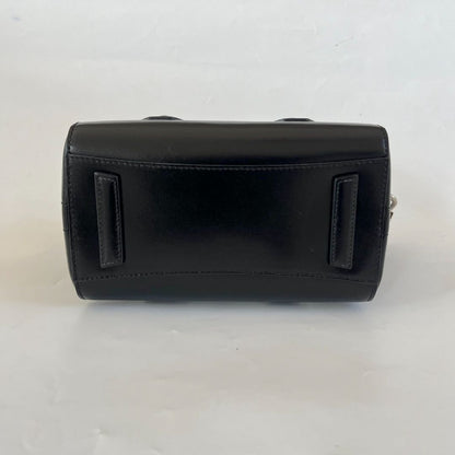 Givenchy Black Mini Antigona Lock Handbag