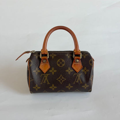 Louis Vuitton Mini Monogram Speedy Bag