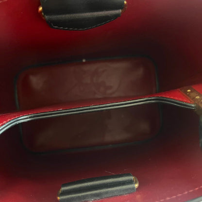 Prada Black Saffiano Leather Panier Top Handle Bag