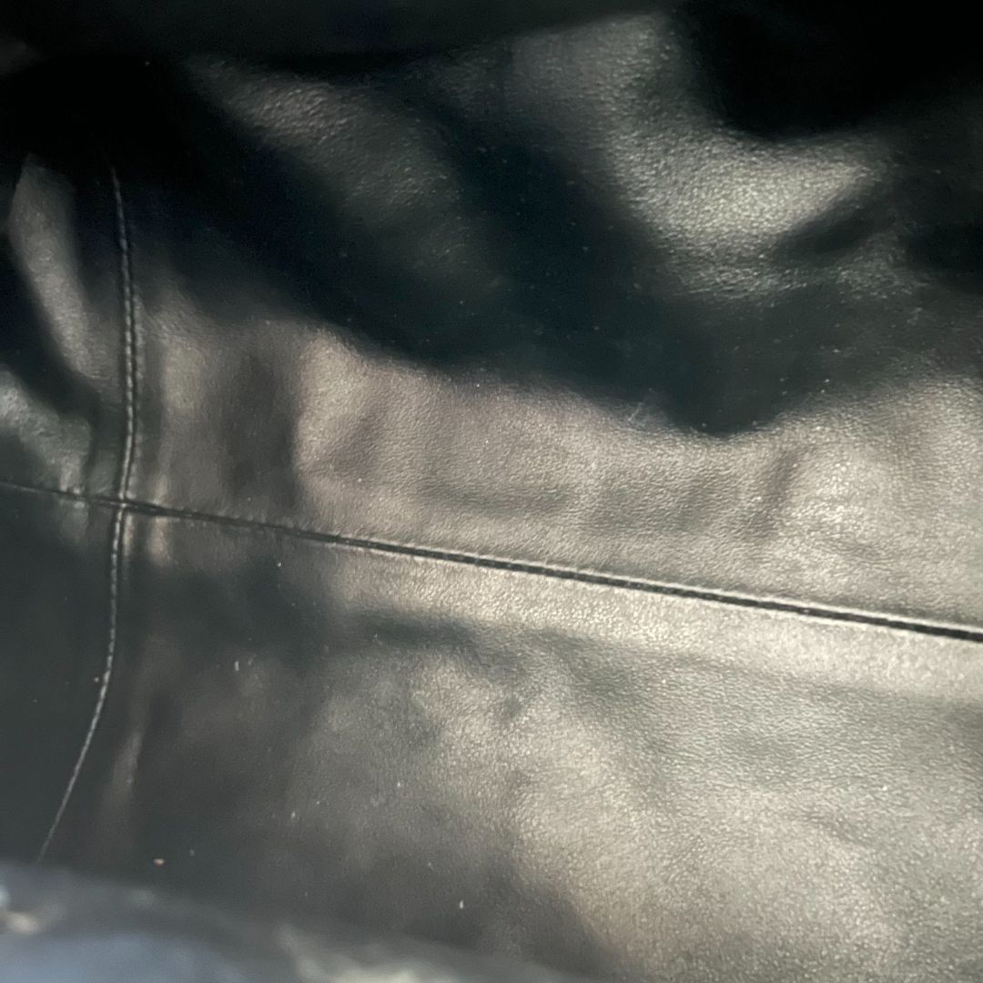 Bottega Veneta black leather The Shoulder Pouch bag