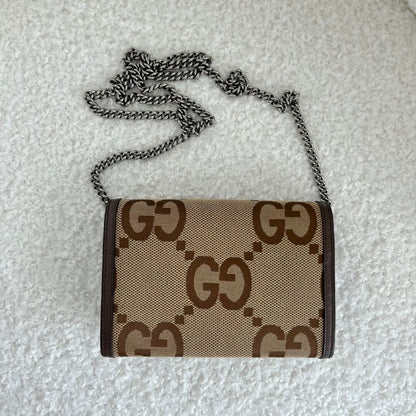 Gucci Jumbo GG Dionysus Chain Shoulder Bag