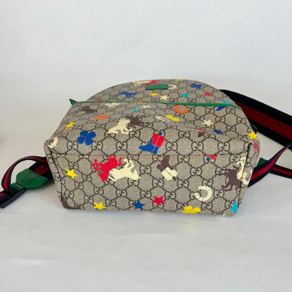 Gucci Junior GG Logo Multi-coloured Backpack