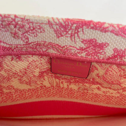 Dior Pink Medium Oblique Book Tote bag