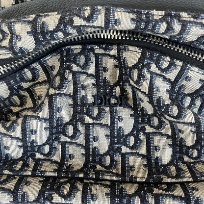 Dior Grey Oblique Rider Backpack