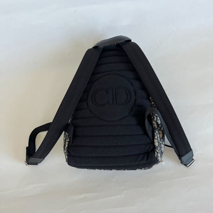 Dior Grey Oblique Rider Backpack