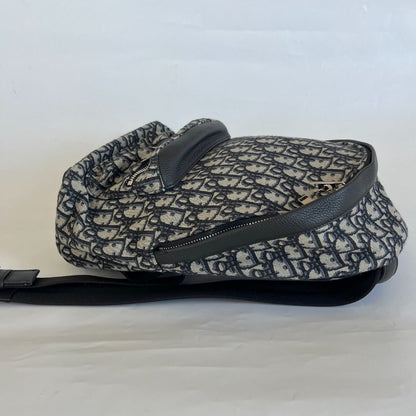 Dior Grey Oblique Rider Backpack