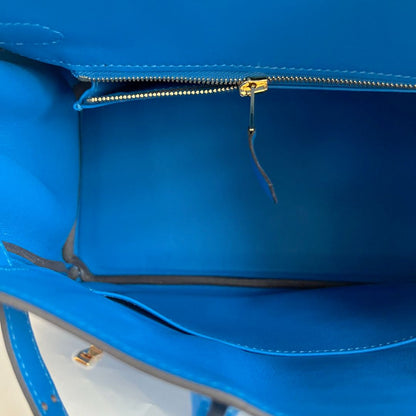 Hermès Bleu Royal 25 Birkin Swift Leather Bag