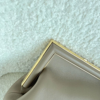 Fendi First Logo Detailed Medium Clutch Bag