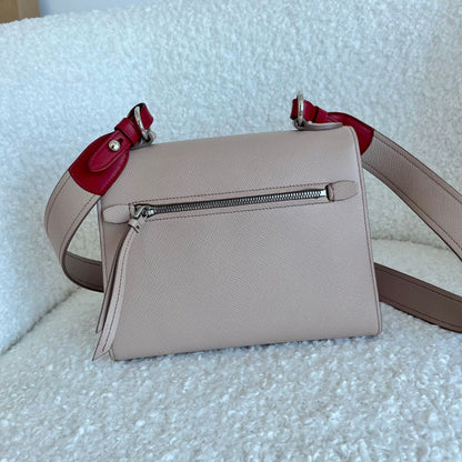 Prada Sand Beige Prada Monochrome Saffiano Crossbody bag