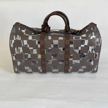 Louis Vuitton 'Monogram Chess' Keepall 50 Bag