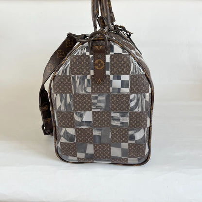 Louis Vuitton 'Monogram Chess' Keepall 50 Bag