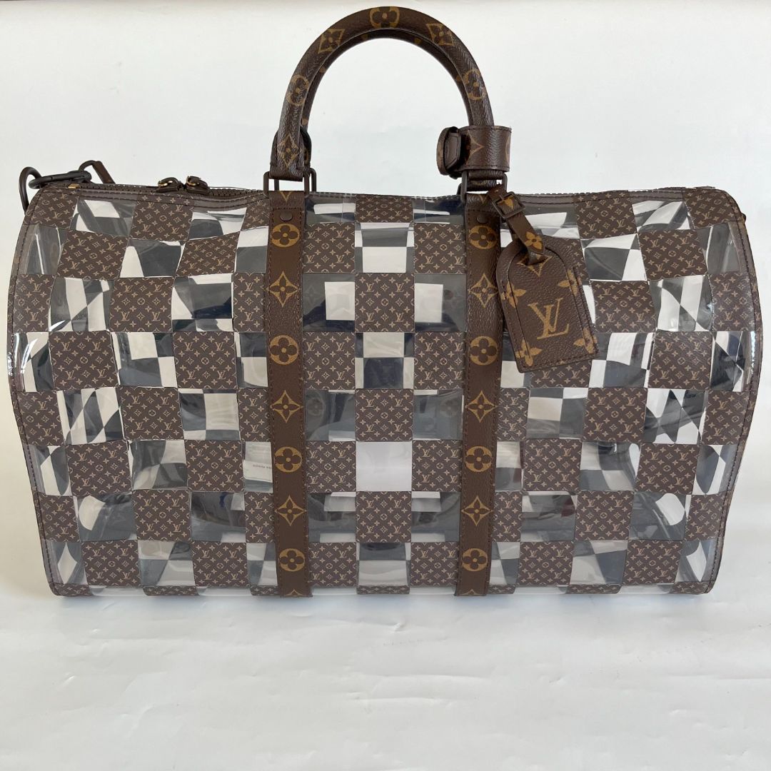 Louis Vuitton 'Monogram Chess' Keepall 50 Bag