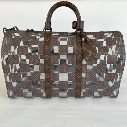 Louis Vuitton 'Monogram Chess' Keepall 50 Bag